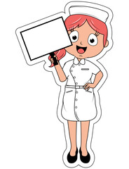 Little Nurse Cartoon