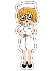 Little Nurse Cartoon