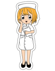 Little Nurse Cartoon