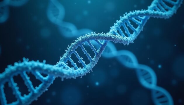 Exploring the blueprint of life  DNA double helix in 3D