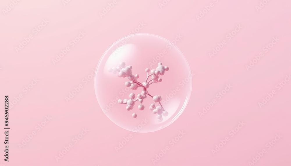 Poster elegant simplicity a minimalist design with a touch of nature