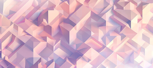 Obraz premium An Abstract Background Featuring Angular Geometric Shapes with Colors Purple and Beige