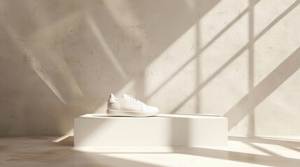 3D e-commerce scene shoe effect display booth