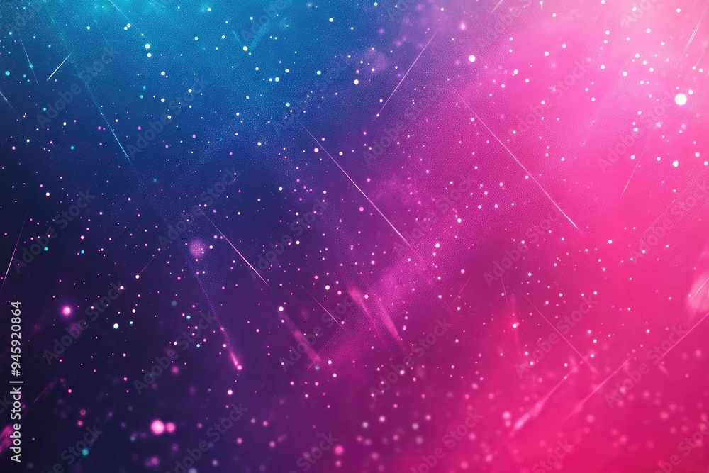 Canvas Prints a vibrant abstract background featuring swirling colors of blue and pink with sparkling light effect