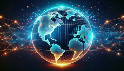 World wide web concept, network