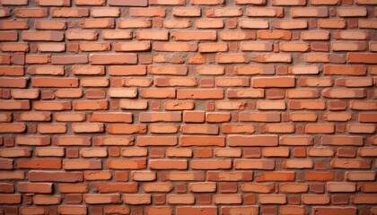 Obraz premium Sturdy and timeless A closeup of a red brick wall