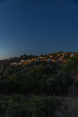 glamping at the sunset in portugal