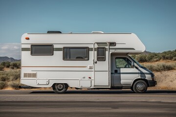 Naklejka premium Vehicle truck road van.