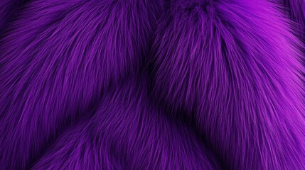 Fototapeta premium Vibrant Purple Fur Texture Close-up for Creative Design Use