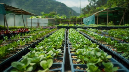 The Potential of Rooftop Farming for Urban Food Production - Innovative Urban Agriculture Solution. AI generated illustration