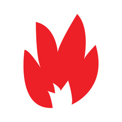 Fire Logo Vector Template Icon