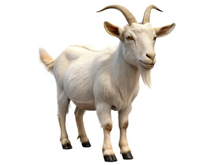 Fototapeta premium white goat