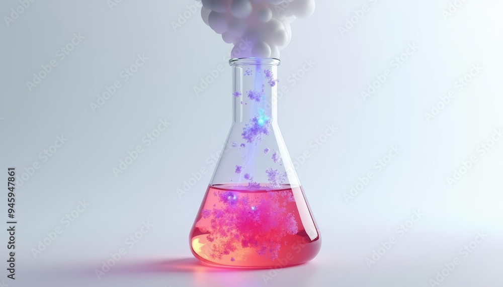 Poster ethereal science in a flask