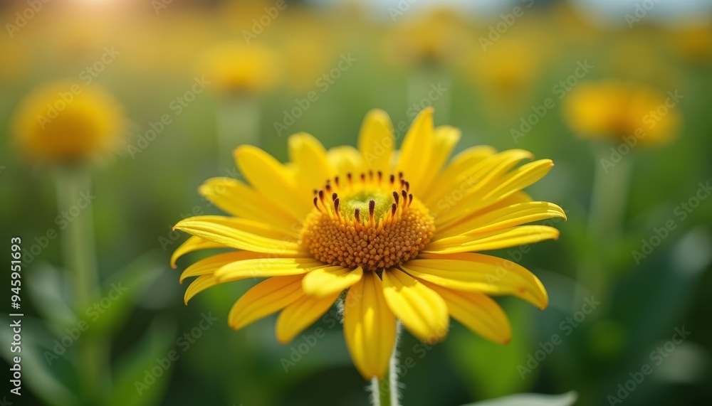 Canvas Prints Bright and Beautiful  A Field of Sunflowers