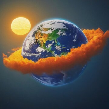 earth in the sun ozon day earth