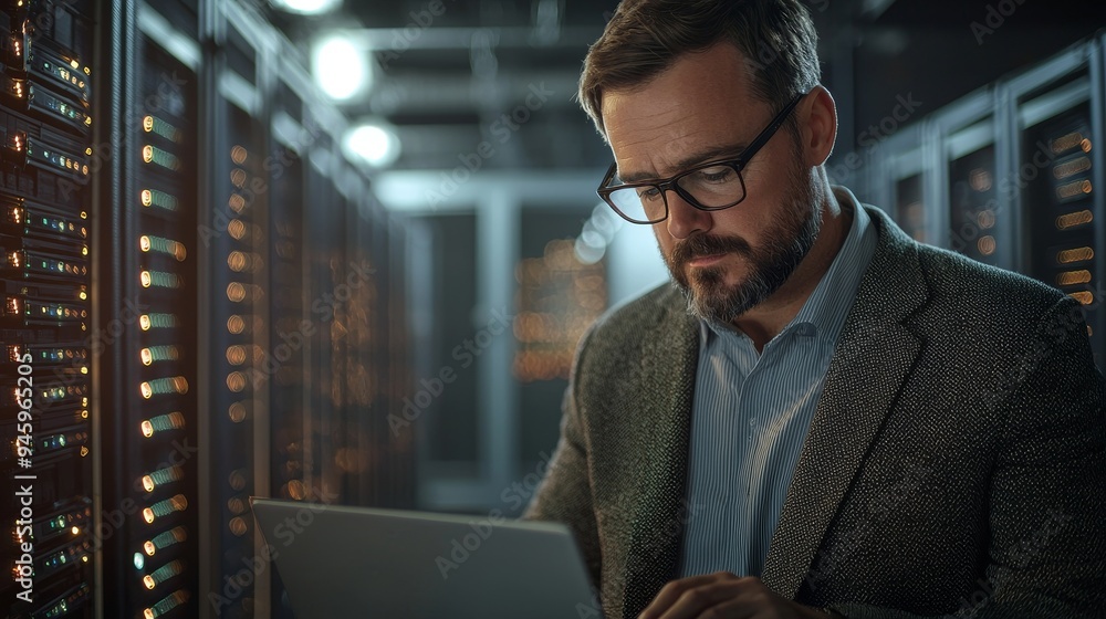 Poster In charge of Cyber Security for Data Protection Engineering Network in data centers, server farms, and cloud computing facilities.