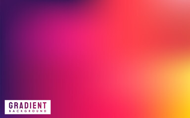 Obraz premium Abstract Purple Pink Orange gradient. Purple Pink Orange background