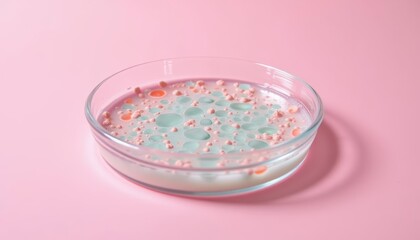 Aquatic life in a petri dish