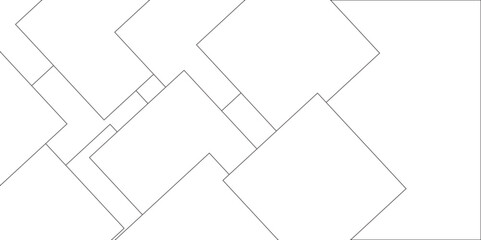 Abstract background with cubes. Modern geometric background. White ceramic brick tile.	