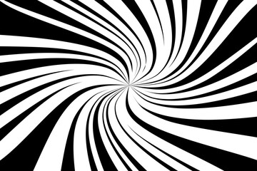 Spiral comic speed effect, superhero black action lines background for manga art, websites, banner, ad, websites