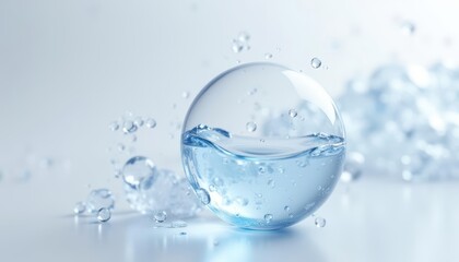 Frozen in time  A delicate balance of water and ice