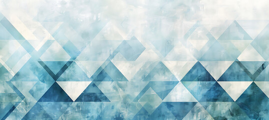Obraz premium An Abstract Blue Backdrop Showcasing Diamond Shapes