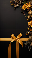 luxury christmas gift card present