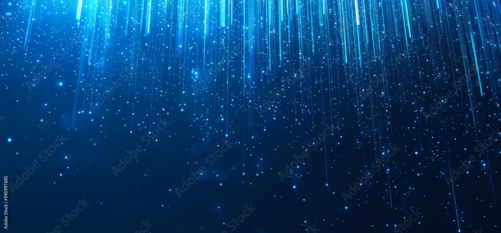 Aufkleber digital grid and light effect for technology concept design background with abstract blue arrows