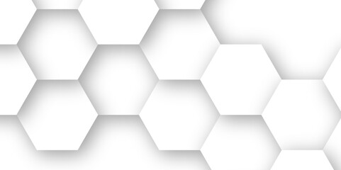 Sophisticated 3D Hexagon Texture on White Vector Background: Perfect for Digital Design