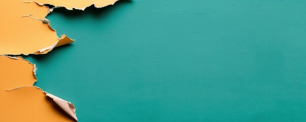 Forgotten stories, torn diary pages, flat design illustration