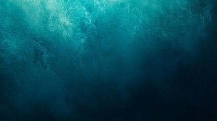 Ethereal Underwater Gradient Blending from Midnight Blue to Teal