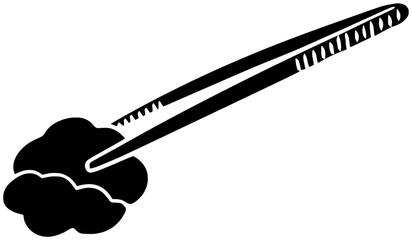 hospital illustration forceps silhouette health logo equipment icon medicine outline medical care instrument steel tool set cotton stainless surgical shape treatment clinic sterile for vector graphic 