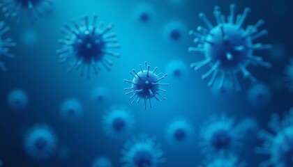Viral outbreak  A microscopic view of a pandemic threat
