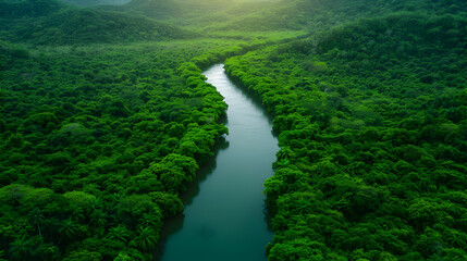 Floresta Hmida Tropical Dos Dembos Angola