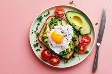 Avocado Toast with Poached Egg