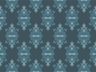 seamless damask pattern