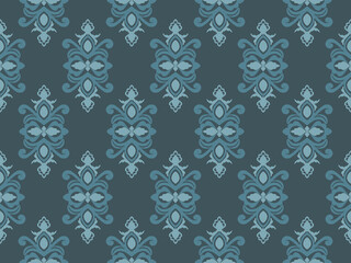 seamless damask pattern