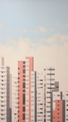 Fototapeta premium City architecture cityscape building.