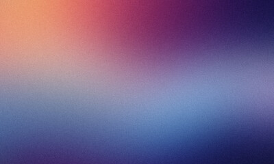 Obraz premium Colorful abstract background with grainy texture in blue and pink gradient