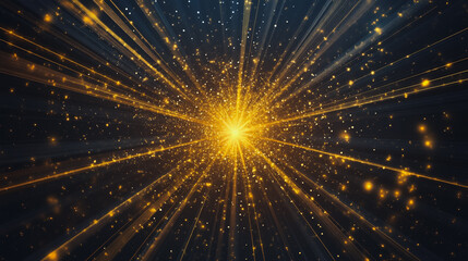 Fototapeta premium Abstract light explosion and network points, dot, earth's surface, digital background Innovation network points Earth's surface wave background digital wave information technology background