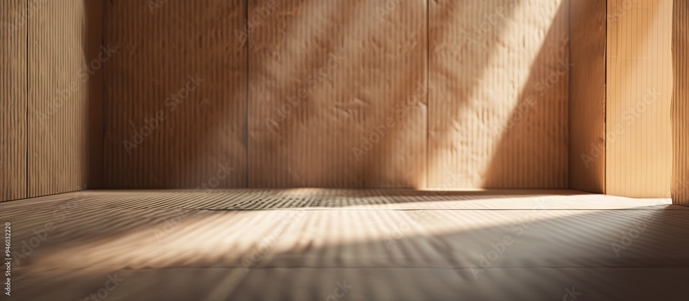 Poster cardboard backdrop. copy space image. place for adding text and design