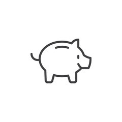 Money Savings line icon