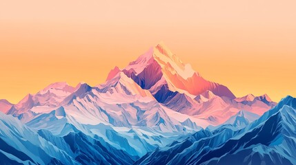 Mountain Dawn Light