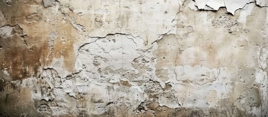 Obraz premium Grunge style textured concrete wall for background. Copy space image. Place for adding text and design