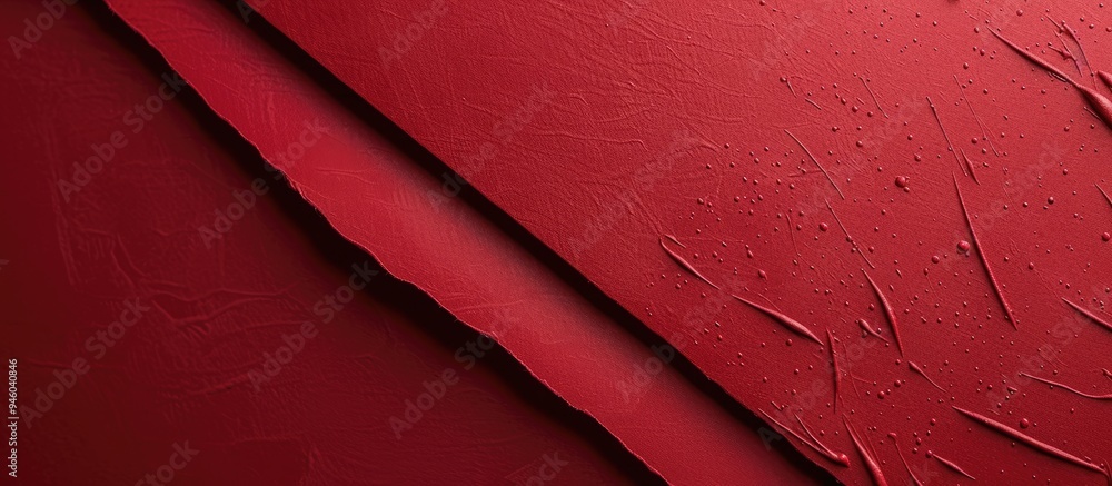 Poster red paper background texture lightly rough with spotted blank copyspace background