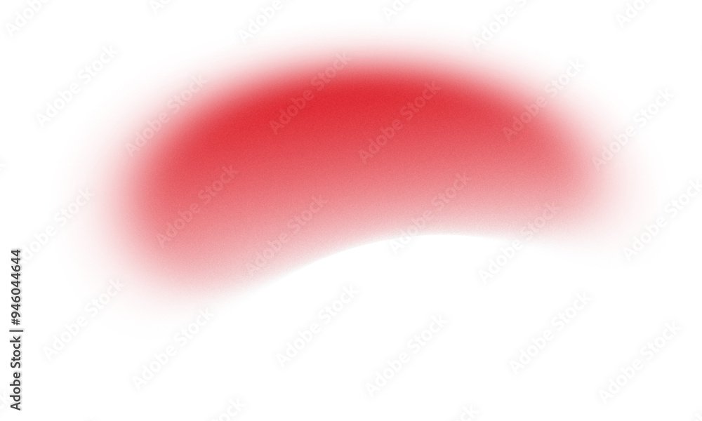 Poster red gradient shape with texture grain