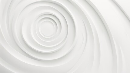 Fototapeta premium Abstract white background featuring textured layers and intricate swirling circles, creating a visually engaging and contemporary design element perfect for artistic projects.