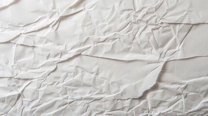 Fototapeta premium White drawing paper textures, versatile and smooth, ideal for background design in creative projects, enhancing visual appeal with subtle depth and clean aesthetics.