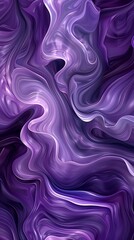 Orchid purple abstract pattern with swirling shapes and soft transitions, offering a soothing and serene visual experience.