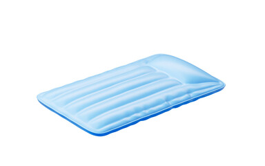 Soft inflatable mattress, 3d rendering.